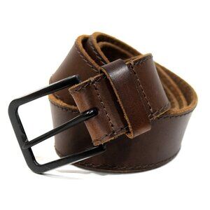 TIMBERLAND Brown Genuine Leather Casual 1½" Belt - Fits 36"-40"